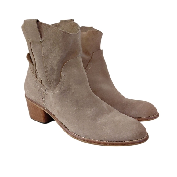 Dolce Vita Graham Suede Western Ankle Boot Women's Size 10.5 - Picture 6 of 10